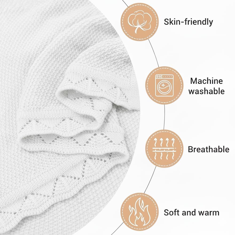 Grewear blanket gift-ready presentation, ideal for baby showers.