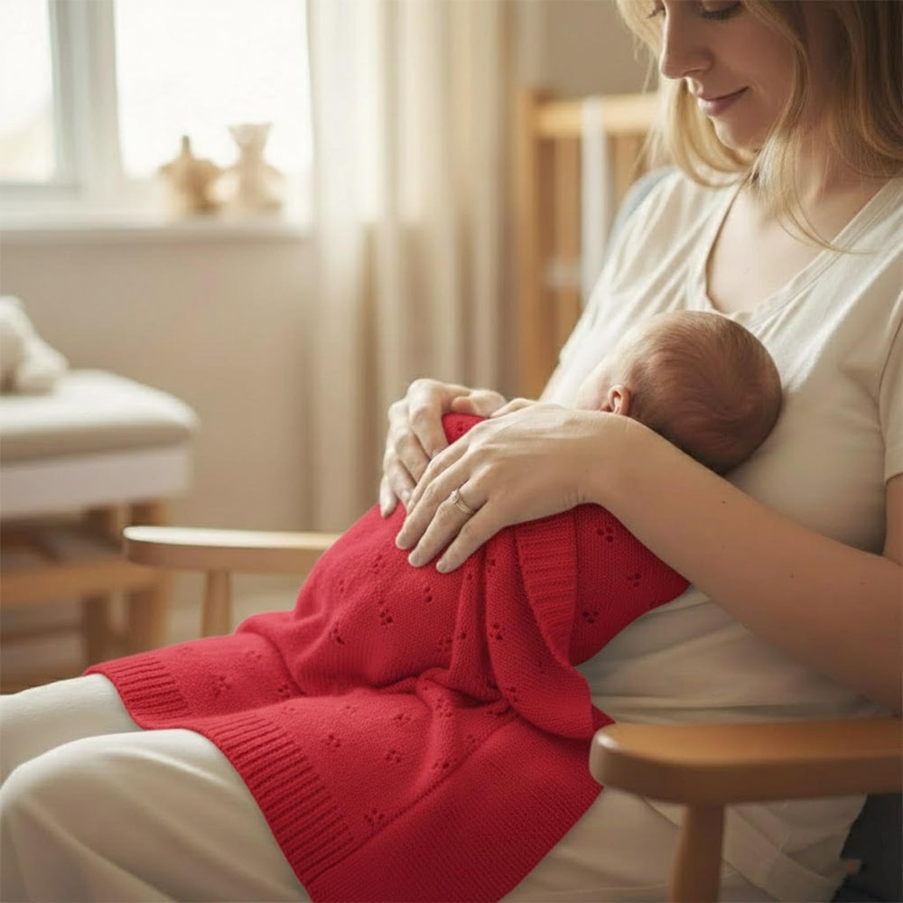 Grewear blanket soft cotton fabric against baby’s skin