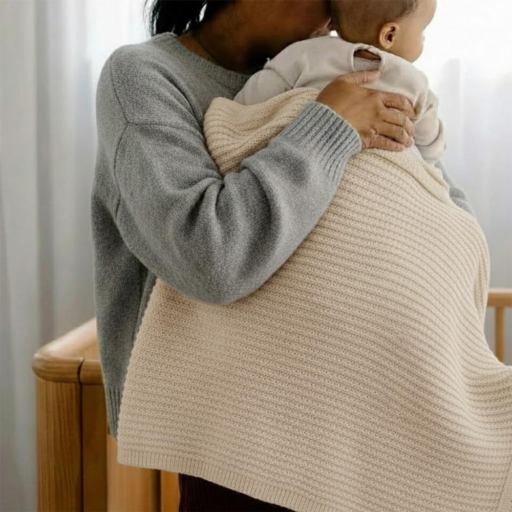 Grewear Baby Knit Blanket soft touch ideal for delicate skin