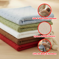 Grewear baby knit blanket in stroller setup, lightweight for outings