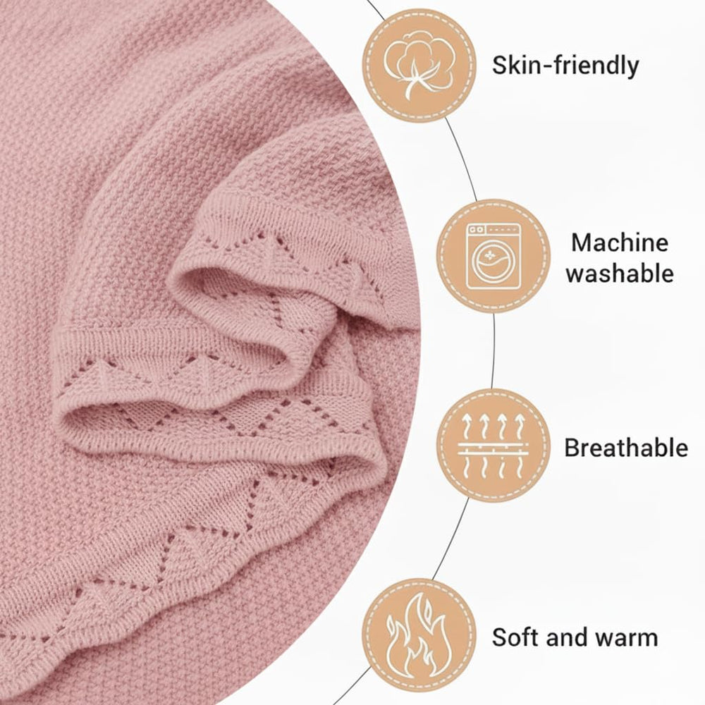 Grewear blanket used during stroller outings for on-the-go comfort