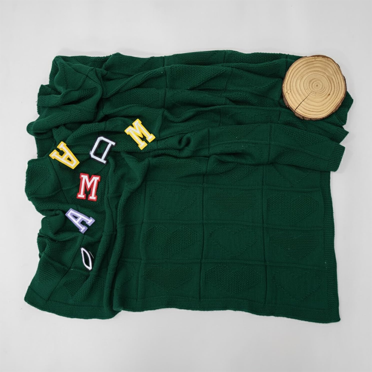 Grewear soft-knit cotton blanket, breathable comfort for delicate newborn skin.