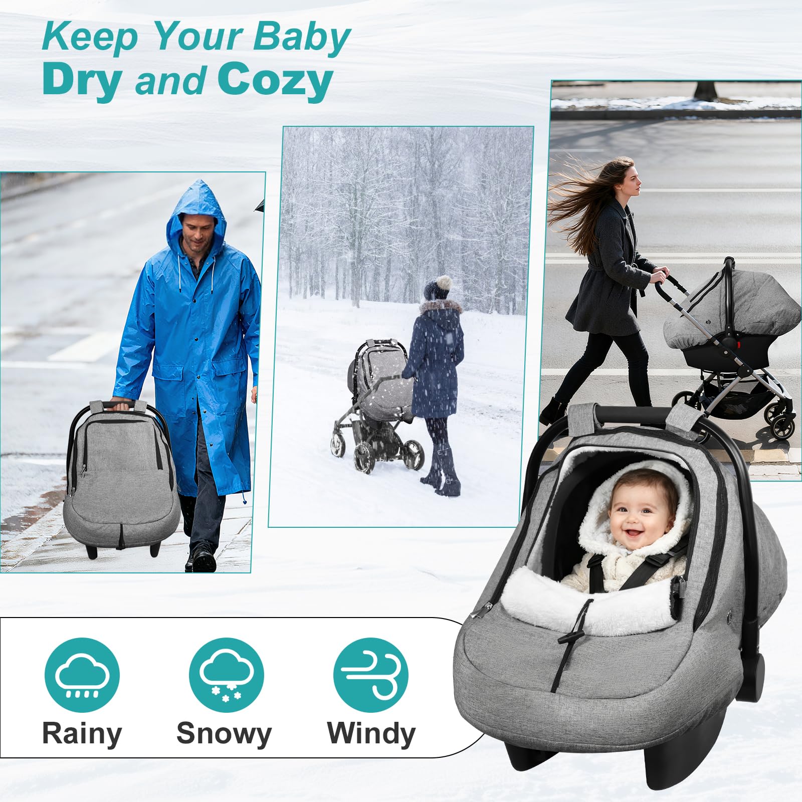 Gripooaven machine washable cover folds compactly for storage