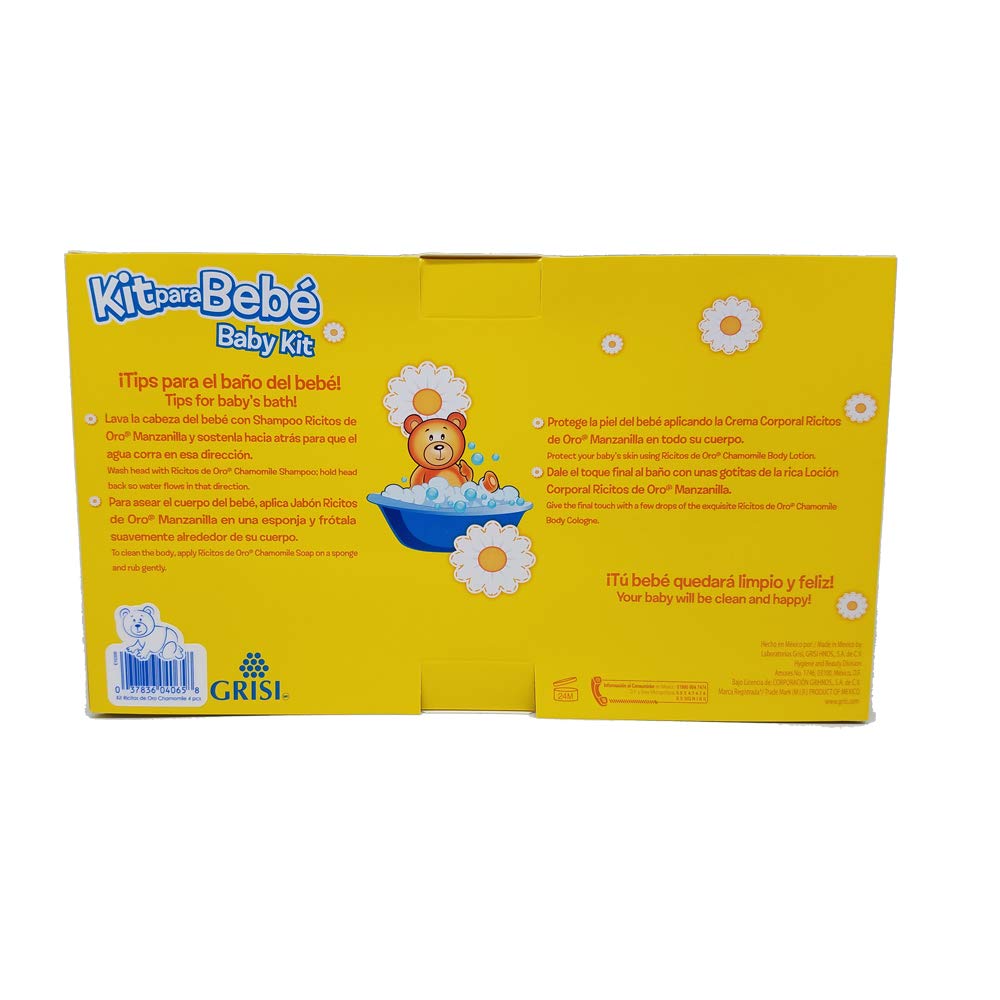 Grisi Golden Tresses Chamomile Baby Soap bar for delicate wash.