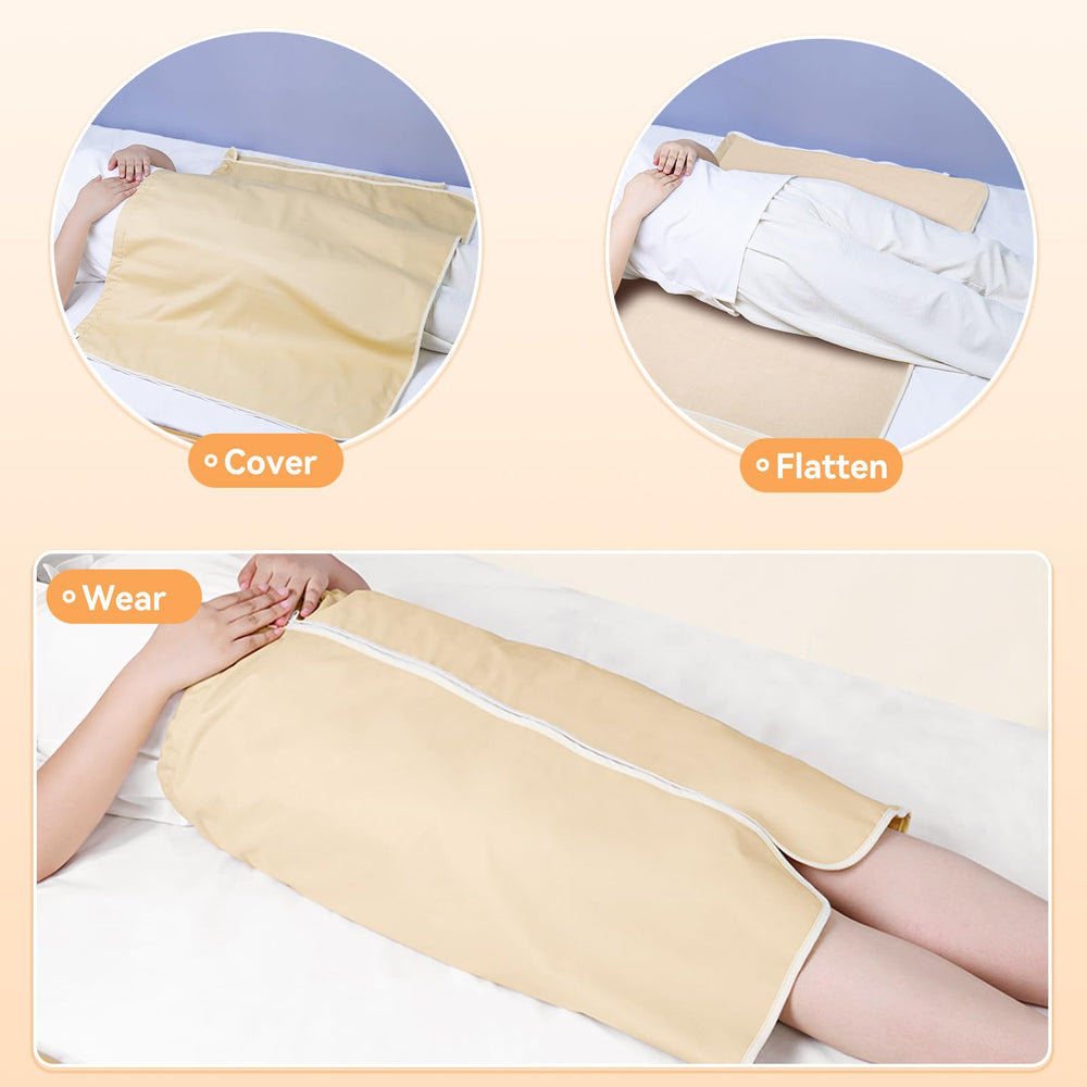 GRLEAYIE bed pad size L 80x115 cm on a mattress