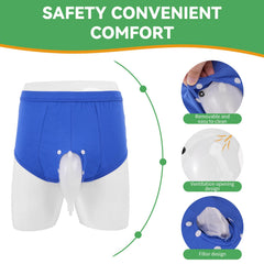 GRLEAYIE detachable triangle design pants enable easy wear and cleaning.