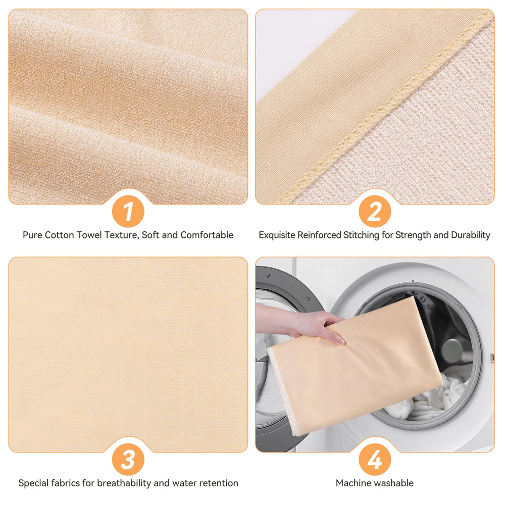 GRLEAYIE washable reusable bed pad cloth ready for multiple uses