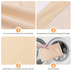 GRLEAYIE washable reusable bed pad cloth ready for multiple uses