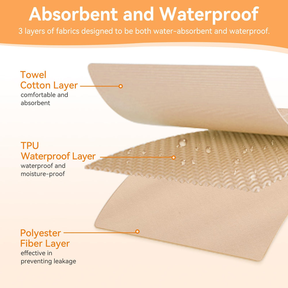 GRLEAYIE waterproof urinary skirt keeping clothing dry during use
