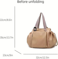 Grluvxo diaper bag tote mode blue ideal for hands-free shopping trips