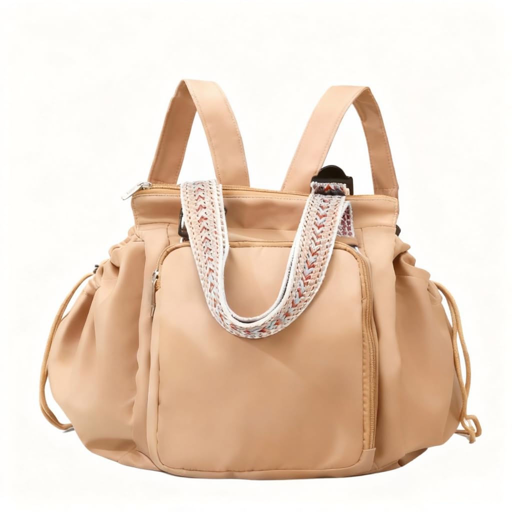 Grluvxo travel organizer backpack mode keeps hands free on the go.