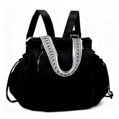 Grluvxo travel organizer bag front view showing fifteen pockets for easy access