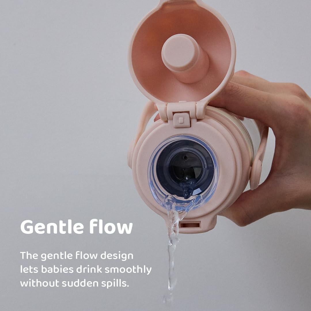 GROSMIMI Slow Flow Tumbler leak-resistant seal prevents spills during travel