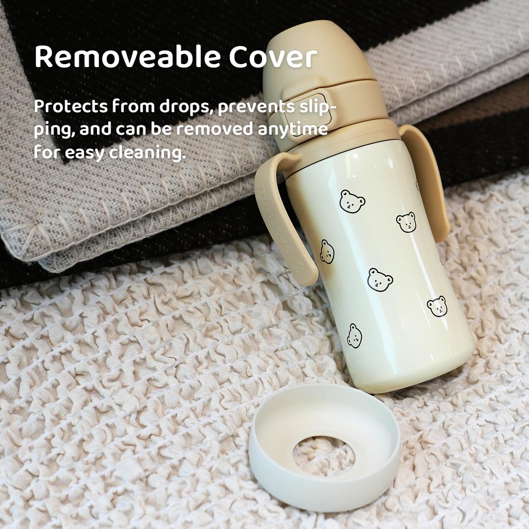 GROSMIMI BPA-free bottle supports safe sipping for toddlers