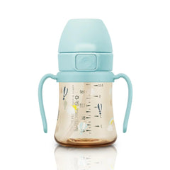 GROSMIMI flip top spill proof sippy cup with air balloon design for easy on-the-go sipping