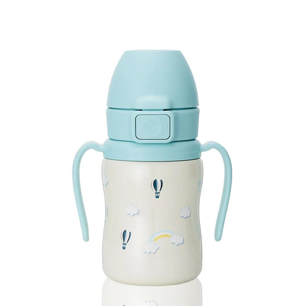 GROSMIMI insulated steel cup body shows spill-proof design for mess-free sipping