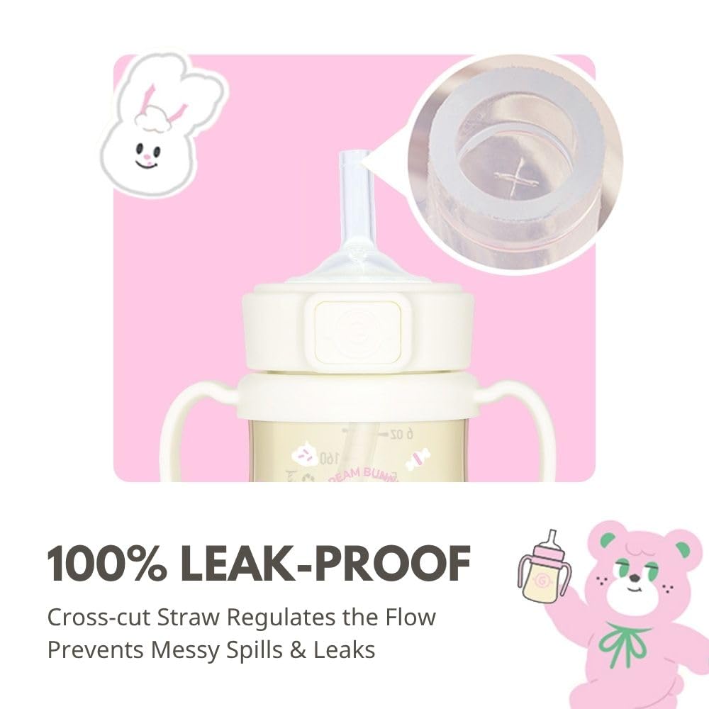 GROSMIMI x KNOTTED PPSU material is durable and BPA-free.