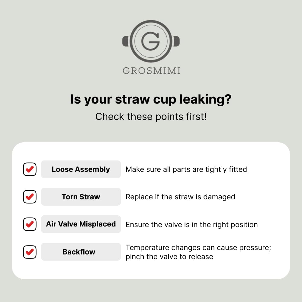 GROSMIMI silicone-straw is gentle on gums and easy to reuse