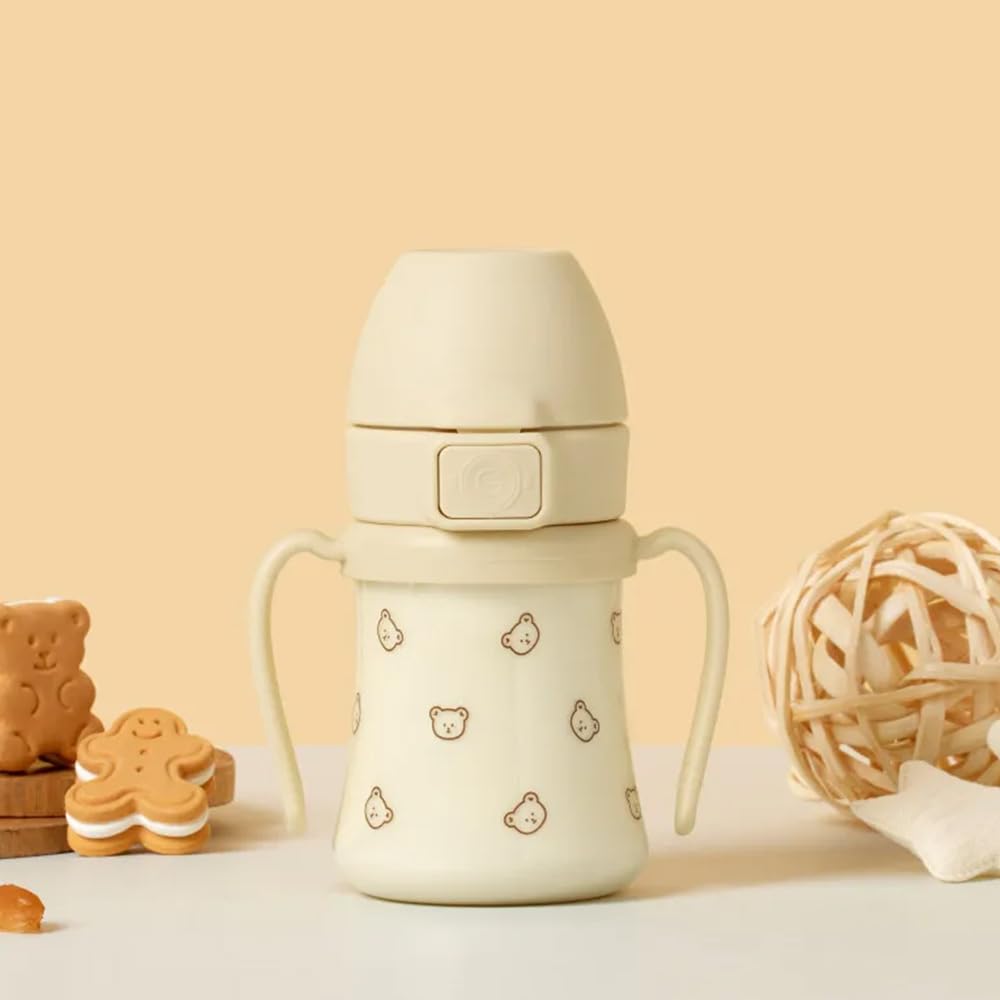 GROSMIMI spill-proof sippy cup is easy to clean after meals and play