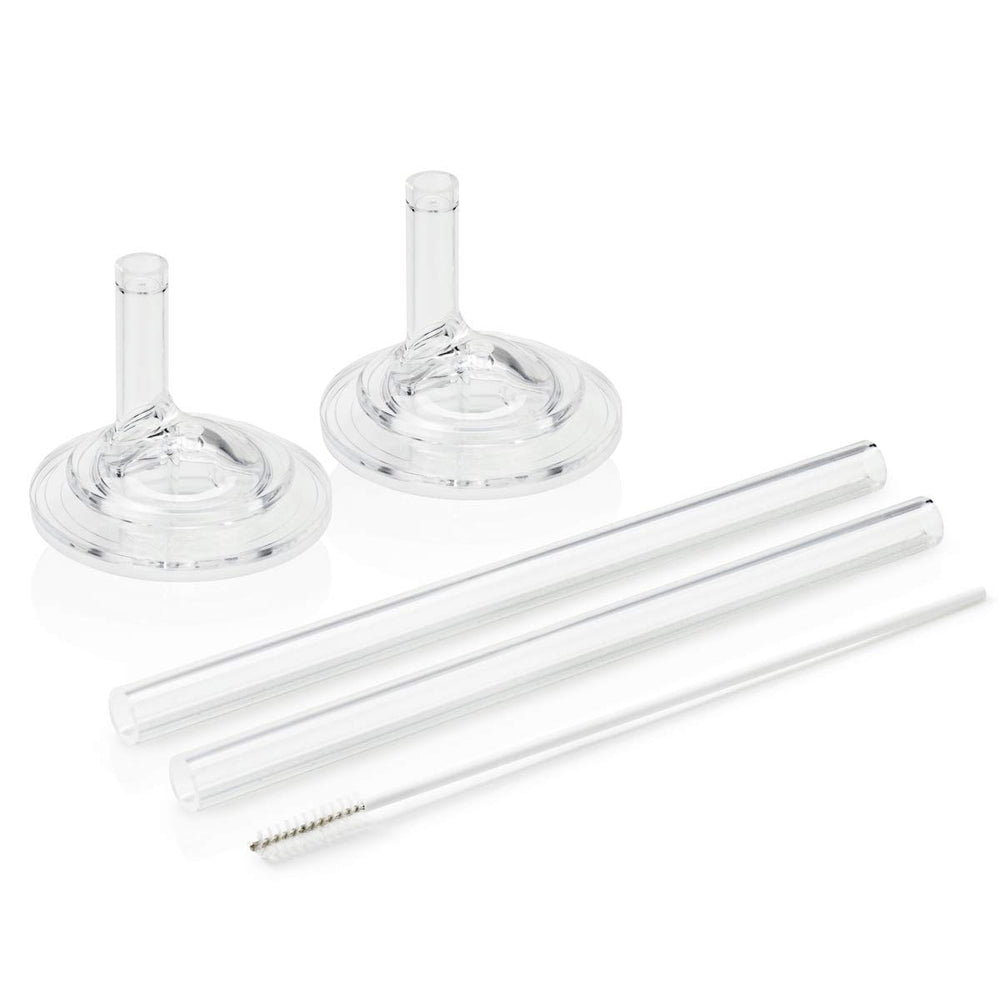 GROSMIMI Stage 2 kit with straw brush, easy cleaning for busy parents.
