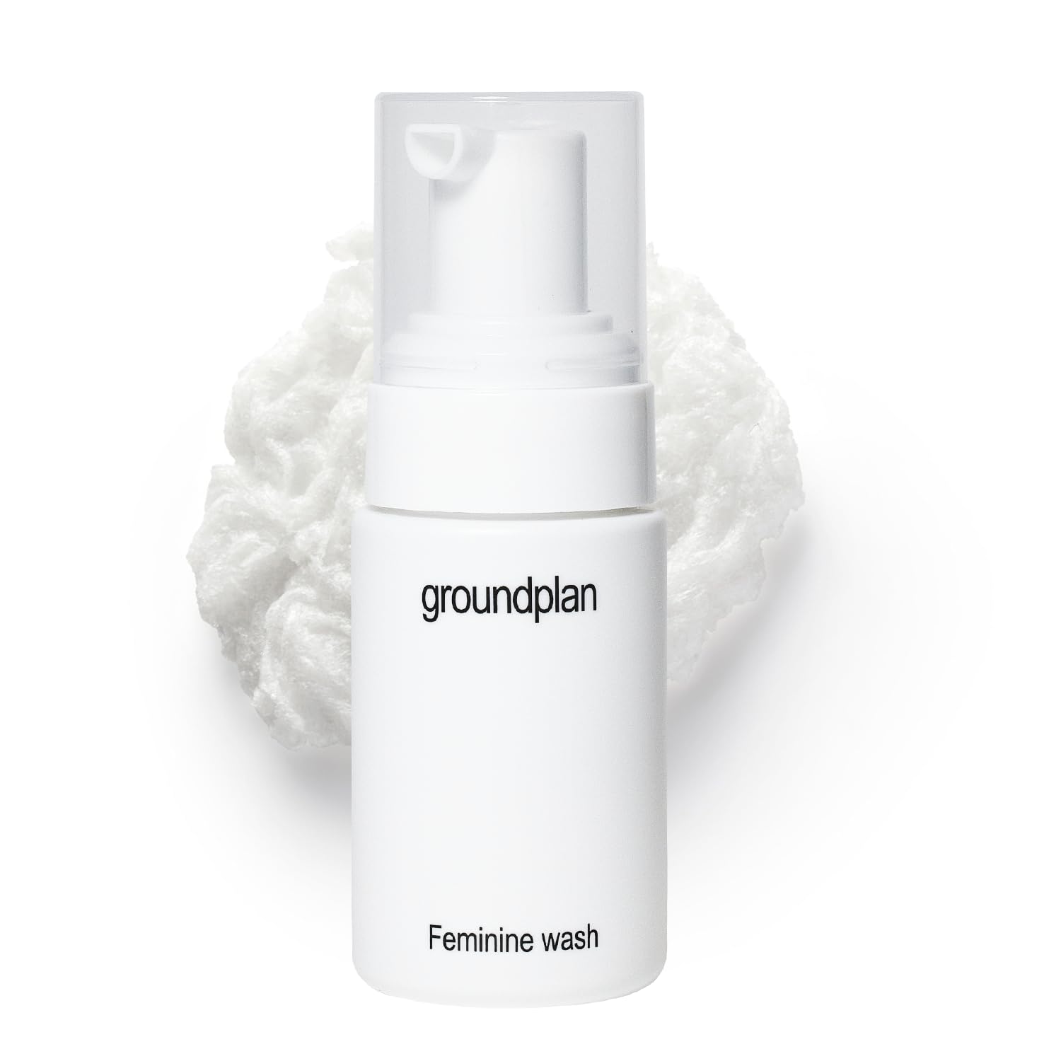 Groundplan Feminine Wash bottle pour for easy daily cleansing and discreet care