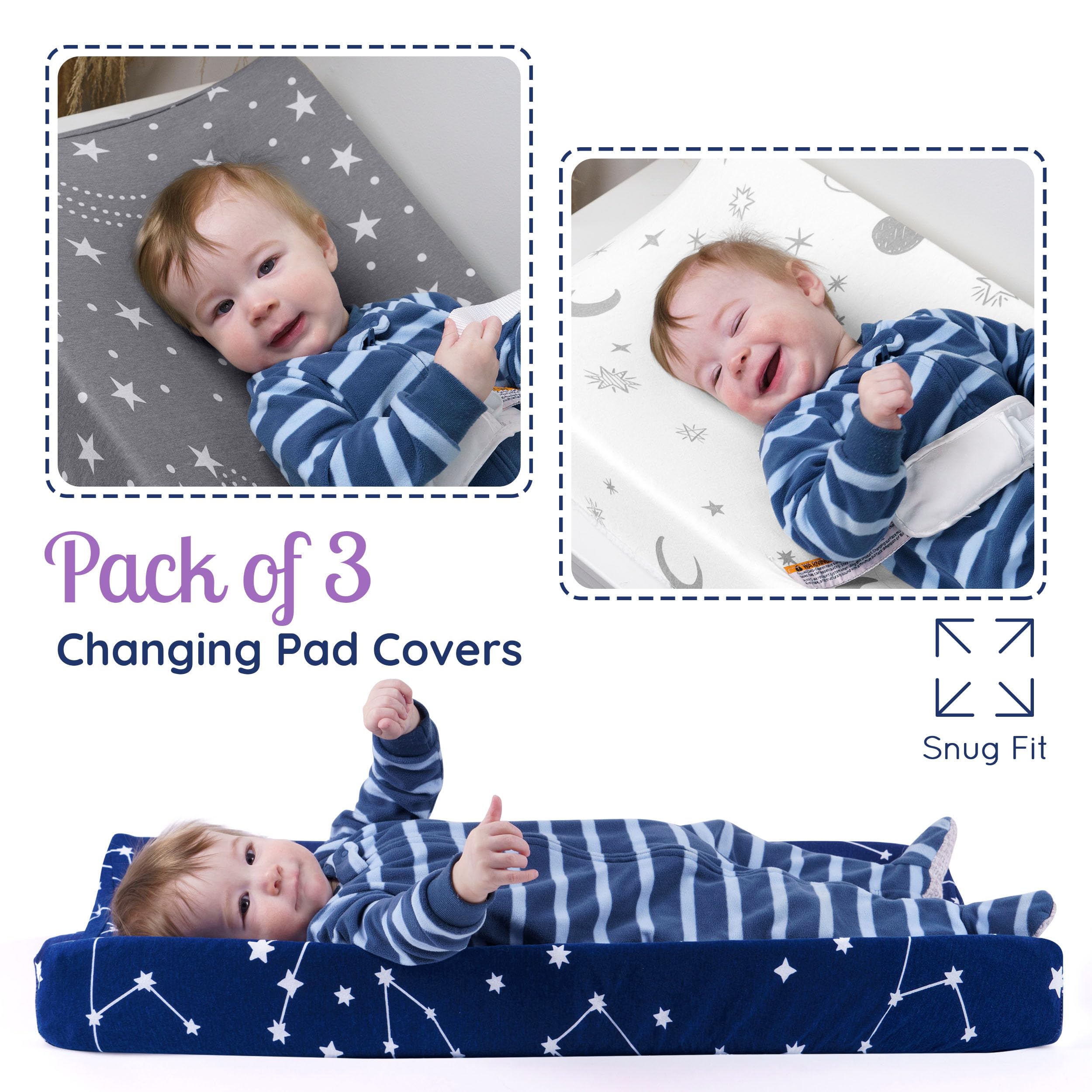 Grow Wild nursery essential cover features cute patterns for baby gifts
