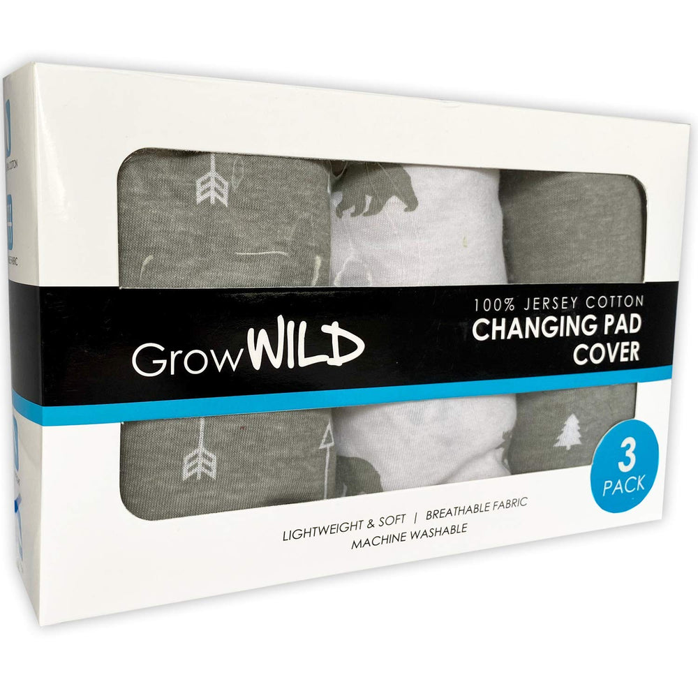 Forest woodland pattern from Grow Wild adds playful nursery charm