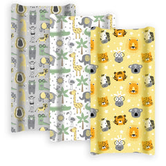 Grow Wild jersey cotton closeup highlights soft, breathable fabric for baby comfort.