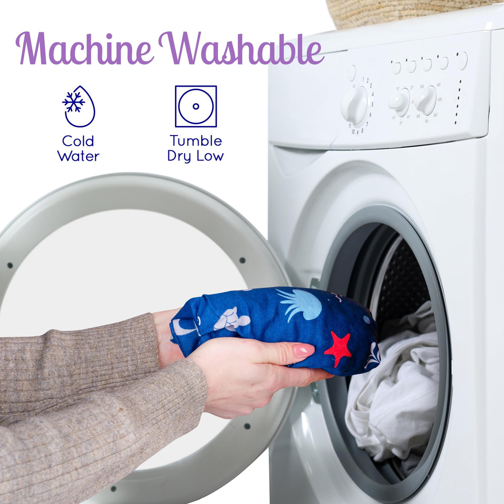 Soft, breathable fabric helps keep changing time calm and comfortable.
