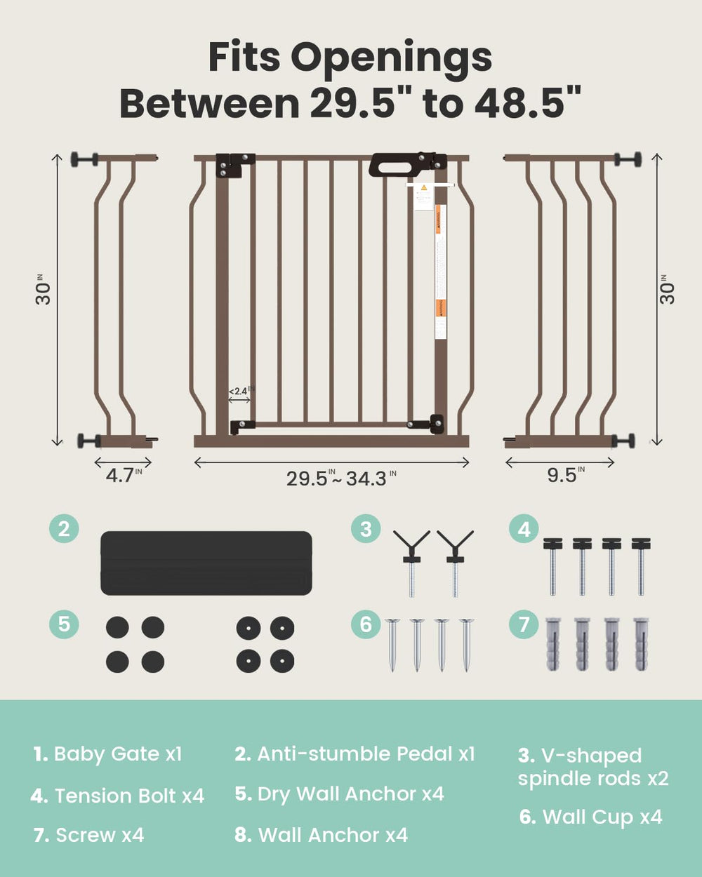 GROWNSY double locking feature keeps children secure