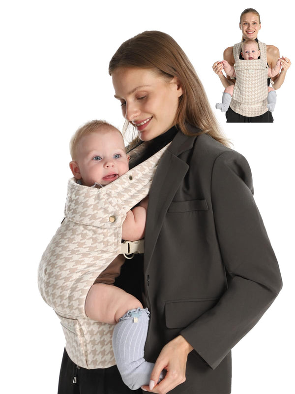 GROWNSY baby carrier with foldable head and neck support for newborns.