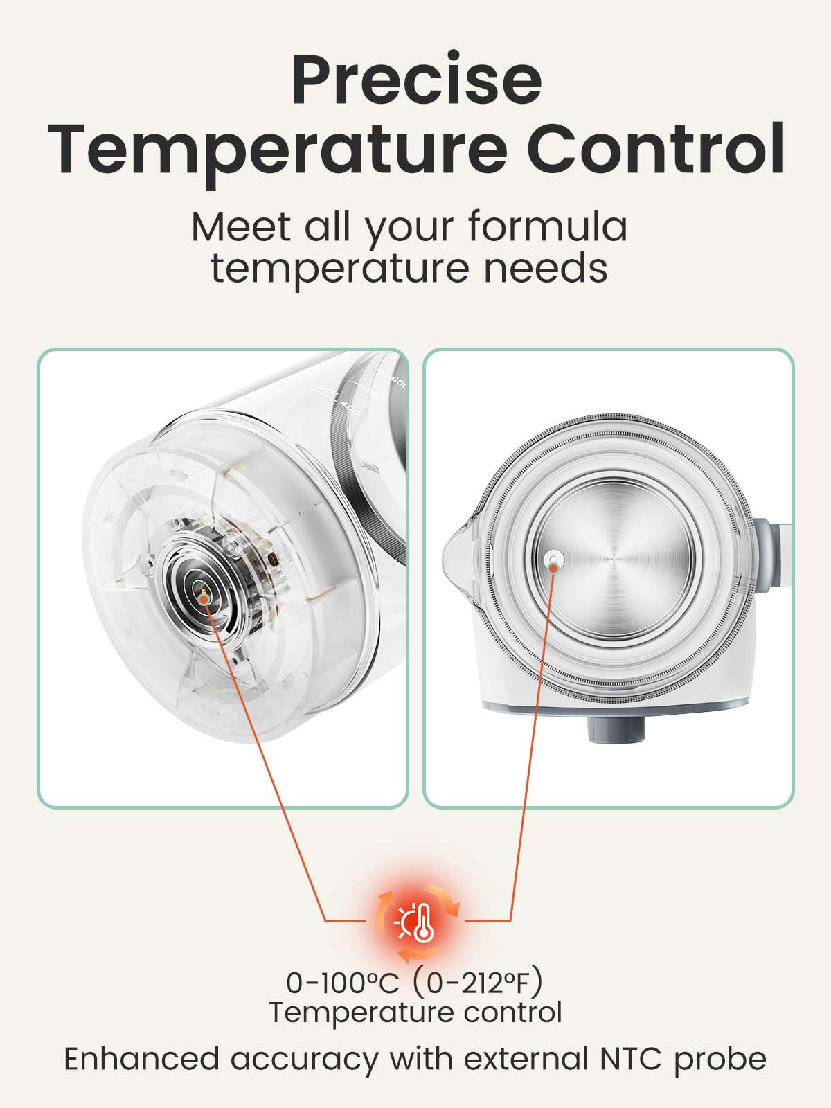 Grownsy keeps bottles warm with LED indicators for effortless night feeding.