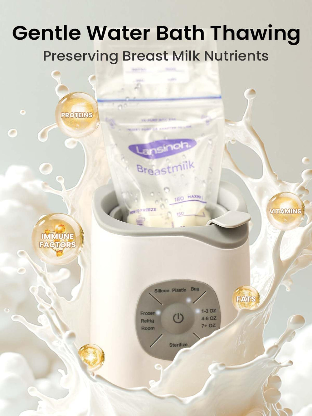 Millions of parents trust GROWNSY Bottle Warmer for daily use.
