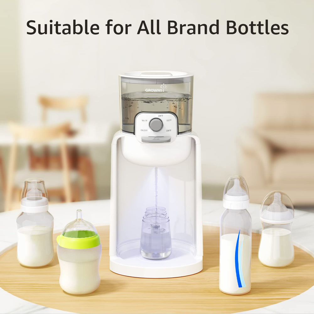 Grownsy detachable tank and jar stand simplify cleaning and setup