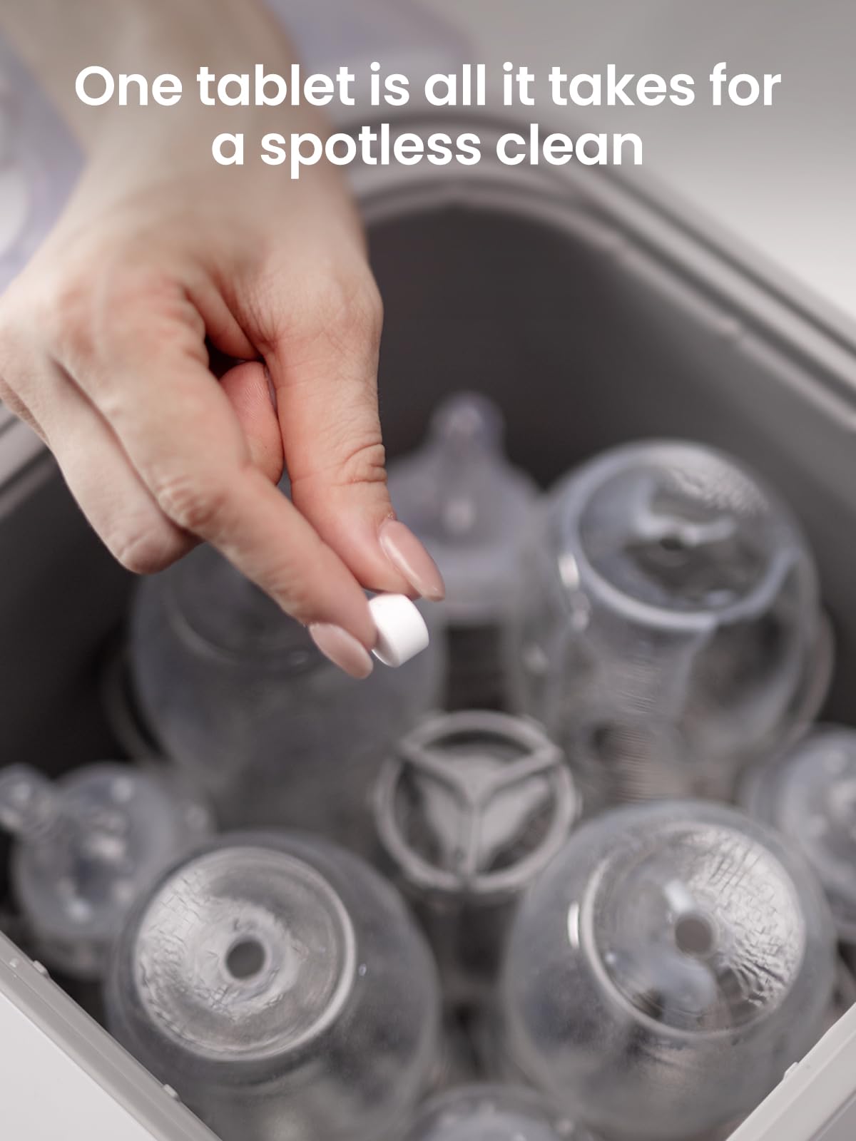 GROWNSY environmentally friendly formula delivers residue free cleaning for baby items