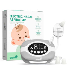 Grownsy electric nose suction for baby clears nasal passages gently.