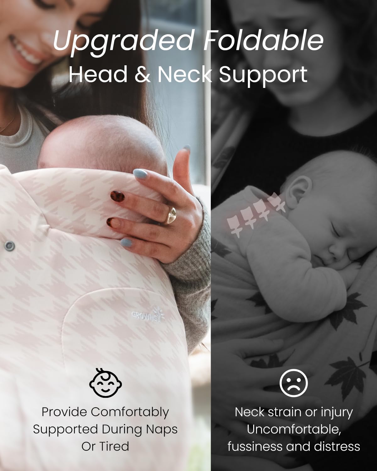 Grownsy ergonomic M-position supports hip-friendly posture for growth.