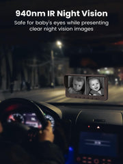 GROWNSY infrared-night-vision offers clear images in dim light automatically.
