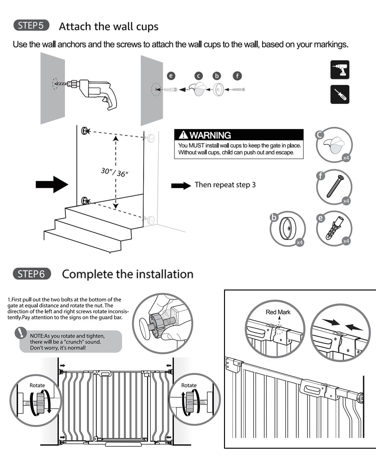 GROWNSY one handed operation for easy gate access