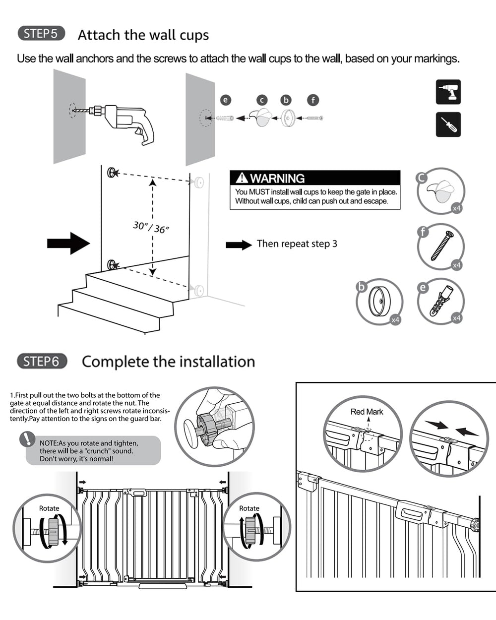 GROWNSY one handed operation for easy gate access