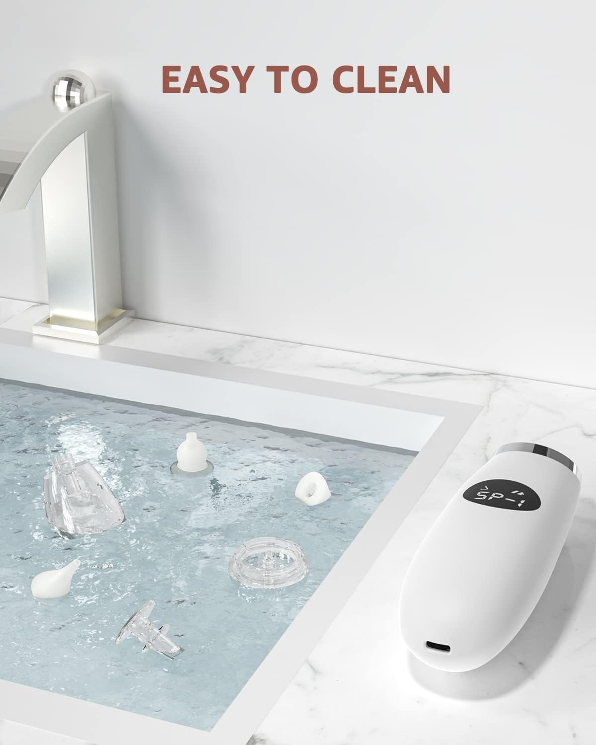 GROWNSY easy-to-clean tips for different ages