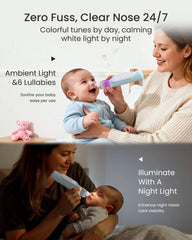GROWNSY nasal aspirator IPX7 waterproof for easy cleaning