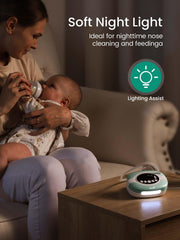 GROWNSY ultra-soft tips fit baby's nostrils for comfort.