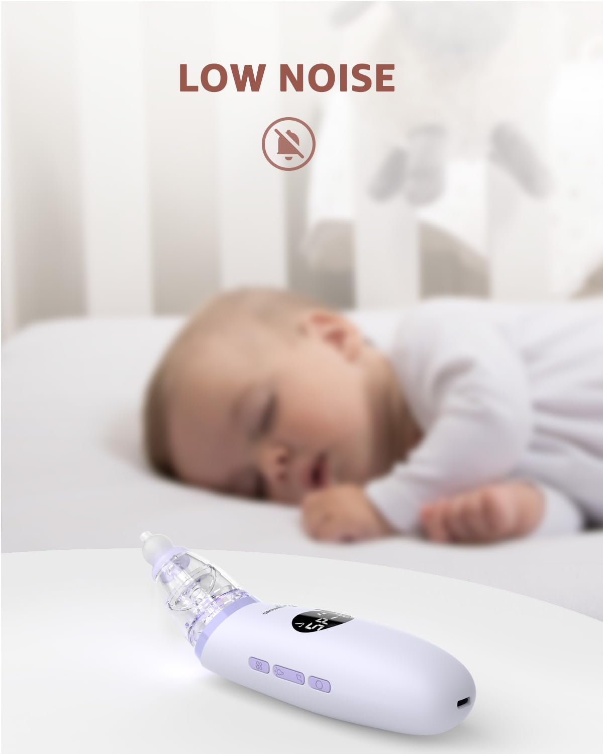 Grownsy baby nose suction kit packaged for family use and ergonomics