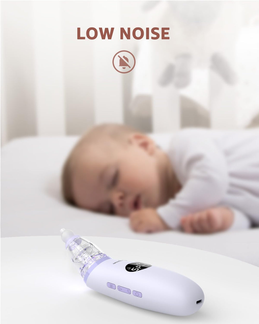 Grownsy baby nose suction kit packaged for family use and ergonomics
