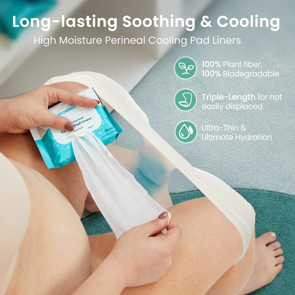 GROWNSY all-in-one postpartum kit image showcasing complete care options