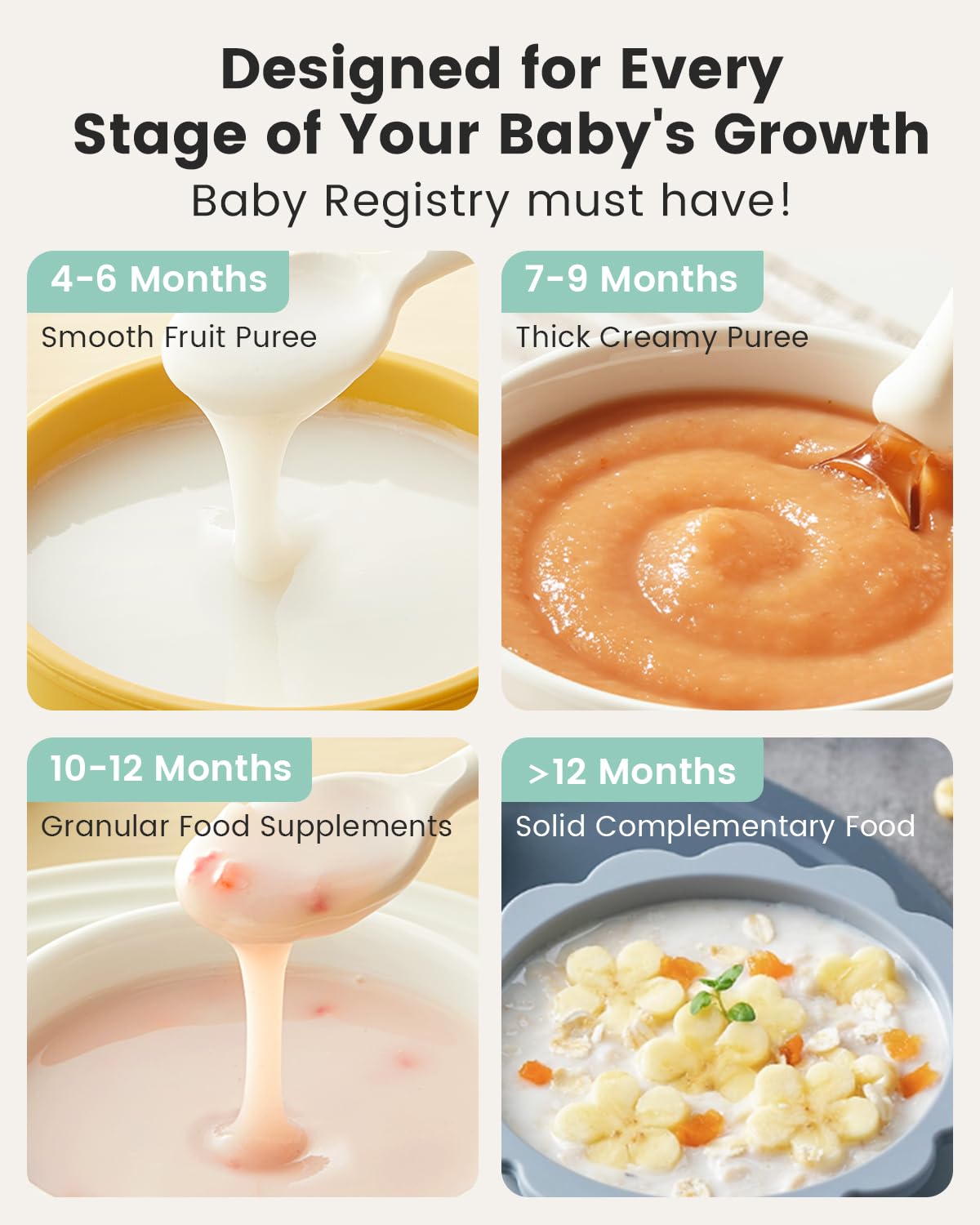 GROWNSY recipe book included for easy meal ideas.