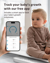 GROWNSY scale with 330 lbs capacity supporting infants, pets, and adults