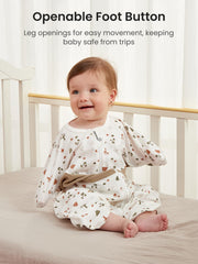 Grownsy leg-split hem supports natural leg posture and movement