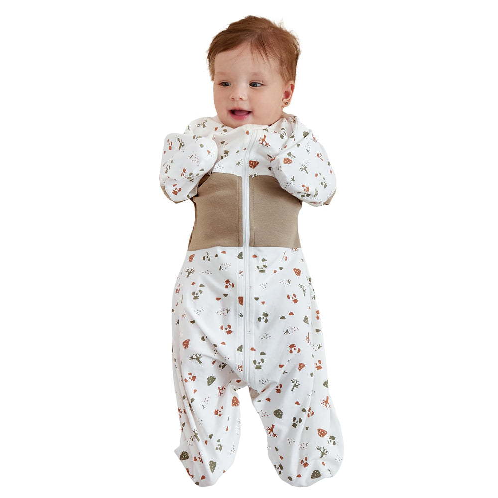 Grownsy starfish design swaddle for calming arm movements and longer sleep